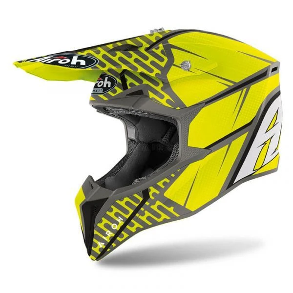 Casque Airoh Wraap Idol Yellow / Grey 3 Casque Airoh Wraap Idol Yellow / Grey
