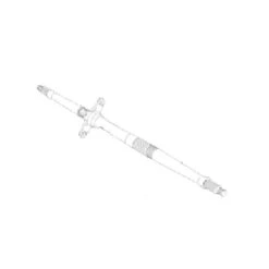 *art ARBRE DE ROUE D' ORIGINE LTZ 400 AVEC PORTE DISQUE 04/08