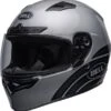 Bell Qualifier DLX Ace-4 Gloss Gray Charcoal Casque Intégral -Magasin D'Accessoires De Moto De Qualité bell qualifier dlx ace 4 gray charcoal full face helmet integralhelm casque integral kask casco integral 1 2