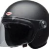 BELL Riot Solid Matte Black -Magasin D'Accessoires De Moto De Qualité bell riot solid matte black open face helmet helm casque kask casco 1 1