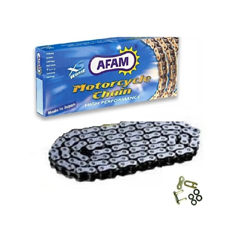 CHAINE ACIER TYPE XLR2 520 RENFORCEE AFAM 350 WARRIOR 89/04 3 CHAINE ACIER TYPE XLR2 520 RENFORCEE AFAM 350 WARRIOR 89/04