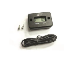 Compteur D'heure ART Filaire Noir