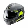 HJC I100 Beis Grey/Yellow MC3HSF -Magasin D'Accessoires De Moto De Qualité hjc i100 beis grey yellow mc3hsf modular helmet klapphelm casque modulaire systeemhelm kask casco modular 1 1