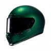 HJC V10 Deep Green -Magasin D'Accessoires De Moto De Qualité hjc v10 deep green retro vintage full face helmet integralhelm casque integral kask casco integral 1 1