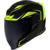 Icon Airflite Crosslink Hi-Viz -Magasin D'Accessoires De Moto De Qualité icon airflite crosslink hi viz full face helmet helm casque kask casco 1 1