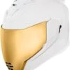 Icon Airflite Peace Keeper White Full-Face Helmet -Magasin D'Accessoires De Moto De Qualité icon airflite peace keeper white full face helmet helm casque kask casco 1 13