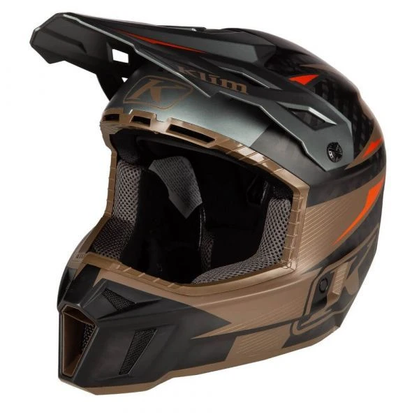 Casque Klim F3 Carbon Pro Off-Road Striker Potter's Clay 3 Casque Klim F3 Carbon Pro Off-Road Striker Potter's Clay