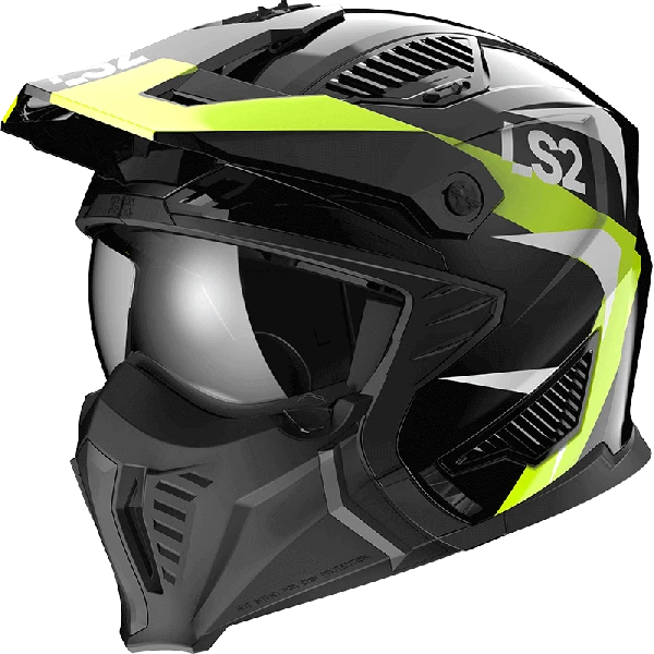 LS2 Drifter Triality HV Yellow-06 3 LS2 Drifter Triality HV Yellow-06