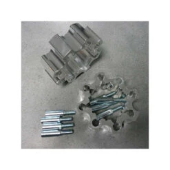 PAIRE D ELARGISSEURS ARRIERE DOUBLE PERCAGE 4x110 ET 4x115 + 45mm