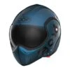 Roof RO9 Boxxer Carbon MONO Blue -Magasin D'Accessoires De Moto De Qualité roof ro9 boxxer carbon mono blue modular helmet klapphelm casque modulaire systeemhelm kask casco modular 1