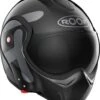 Roof RO9 Boxxer TWIN Black Metal -Magasin D'Accessoires De Moto De Qualité roof ro9 boxxer twin black metal modular helmet klapphelm casque modulaire systeemhelm kask casco modular 1