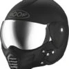 Roof RO9 Roadster IRON Mat Black Silver -Magasin D'Accessoires De Moto De Qualité roof ro9 roadster iron mat black silver modular helmet klapphelm casque modulaire systeemhelm kask casco modular 1