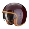 Scorpion Belfast Carbon Evo Solid Red -Magasin D'Accessoires De Moto De Qualité scorpion belfast carbon evo solid red open face helmet helm casque jet kask casco abierto 1 2