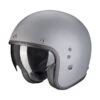 Scorpion Belfast Evo Matt Cement Gray -Magasin D'Accessoires De Moto De Qualité scorpion belfast evo cement gray open face helmet helm casque jet kask casco abierto 1 2
