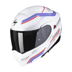 Scorpion EXO-930 MULTI White-Blue-Red