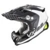 Scorpion VX-22 Air Ares White-Black-Neon Yellow -Magasin D'Accessoires De Moto De Qualité scorpion vx 22 air ares white black yellow cross helmet helm casque kask casco 1 2